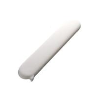 Poggiapolsi per tastiera Mousepad Silicone Wrist Rest Support For Mouse Pad Computer Laptop Arm For Desk Ergonomic Keyboard Mat per Office(Big 02-White)