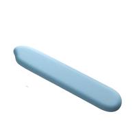 Poggiapolsi per tastiera Mousepad Silicone Wrist Rest Support For Mouse Pad Computer Laptop Arm For Desk Ergonomic Keyboard Mat per Office(Big 01-Blue)