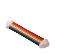 Poggiapolsi Tastiera Rainbow Mouse Pad Keyboard Wrist Rest Memory Foam Silicone Ergonomic For Desktop Office Computer Laptop(Color 5)