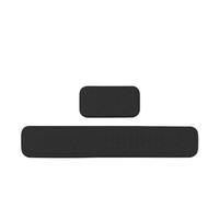 Poggiapolsi Wrist Rest For Keyboard And Mouse Computer Ergonomic Support Pad Soft Memory Foam Arm Cushion For Desk Palm Hand Office(Long and short black)