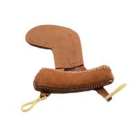 Poggiaspalla per Violino Guanciale in pelle con poggiaspalla for violino 2 in 1 Mentoniera per Violino (Colore : Marrone, Size : 3/4-4/4)