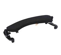 Poggiaspalla per Violino, Poggiaspalla in Plastica Nera con Superficie in Spugna per Accessori per Strumenti Musicali per Violino (Poggiaspalla anti-lupo per violino 4/4)
