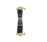Poggiaspalla Per Violino Poggiaspalla Per Violino In Lega Di Alluminio Nero Imbottito Per Parti Di Violino 4/4 3/4 1/2 1/4 1/8, Accessori (Color : 1-4 1-8 Black)