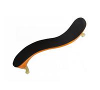 Poggiaspalla per Violino Spallina for poggiaspalla for violino a forma di S in legno Mentoniera per Violino (Colore : Naturale, Size : 1/2)