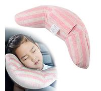 Poggiatesta auto bambini - Auto sicurezza in auto per bambini cuscino spalla cintura Accessori Seggiolini per passeggino e auto perfetti per i bambini che viaggiano (Rosa)