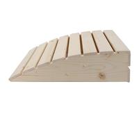 Poggiatesta in Legno per Sauna Comodo Accessorio per Cuscino Design Ecologico Durevole e Nuovissimo al 100% per Il Relax
