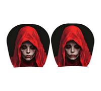 Poggiatesta per auto riutilizzabile Halloween Spooky Interior | Seggiolino auto poggiatesta Protector per viaggi su strada lunga guida quotidiana pendolarismo SUV camion Automotive