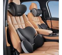 Poggiatesta per auto supporto lombare supporto per cuscino per il collo cuscino universale supporto per la schiena in Memory Foam accessori per interni da viaggio per auto