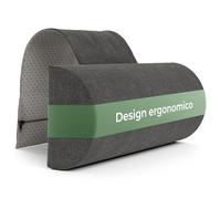 Poggiatesta per divano con contrappeso (100% spugna memory foam) - cuscino cervicale, Cuscino per il collo, Cuscino per la lettura, Cuscino per poltrona e sedia gaming, Poggiatesta auto cuscini sdraio