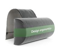 Poggiatesta per divano con contrappeso (100% spugna memory foam) - cuscino cervicale, Cuscino per il collo, Cuscino per la lettura, Cuscino per poltrona e sedia gaming, Poggiatesta auto cuscini sdraio