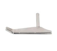 Poggiautensile per Tornio, Utensili per Tornio per Legno 16mm 5/8in Dia Post J Curvo Dritto Piegatura Tornitura del Legno Parti a Forma Speciale Accessori Acciaio Legato