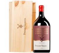 Poggio Valente 25 anni Rosso Toscana IGT 2021 Doppio MAGNUM in cassetta di legno 3 l