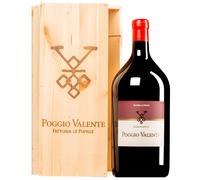 Poggio Valente Rosso Toscana IGT 2020 Doppio MAGNUM in cassetta di legno 3 l