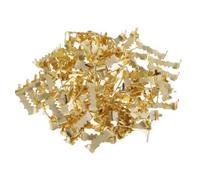 POGHYD 4X 100x Appendiabiti da parete con gancio a dente di, 25x10