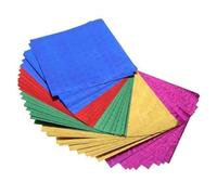 POGHYD 5 fogli di carta origami olografica pieghevole colorata for lavori artigianali