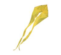 POGHYD Aquilone for bambini, giocattolo da esterno, 21,3 piedi (650 cm), giocattolo volante a forma di fantasma, regalo di compleanno for bambini, parco giochi, ragazzi e ragazze.(Yellow)