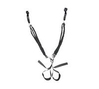 POGHYD Barra for trazioni assistita con tappetino for i piedi, resistenza regolabile for allungare il corpo e migliorare la forza delle spalle