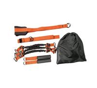 POGHYD Barra for trazioni, cintura ausiliaria, fasce for esercizi, fascia di assistenza for trazioni, corda elastica for petto e gambe, powerlifting a casa(Orange)