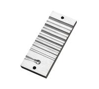 POGHYD Blocco di stampaggio a scanalature semicircolari, utensile manuale for lavorazione dei metalli, blocco for creazione di gioielli, blocco for formatura del metallo for braccialetti, stile A