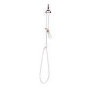 POGHYD Cordino anti-smarrimento portatile con estremità ad anello regolabile, con moschettone in lega di alluminio for arrampicata ed escursionismo, blu(Orange)