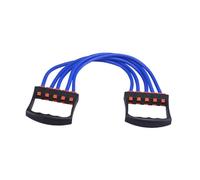 POGHYD Fasce di resistenza 5 tubi Forniture for yoga Attrezzatura for fitness Corda for trazioni Fasce for esercizi for esercizi Braccia Allenamento muscolare(Blue)