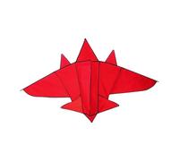POGHYD Giocattolo volante a forma di aquilone a linea singola, facile da far volare, giocattolo sportivo di grandi dimensioni, aquilone for spiaggia, parco, ragazzi, ragazze, bambini(Red,S)
