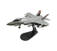 POGHYD Modello di aereo da caccia F-35A in 1/72, modello pressofuso, regalo, decorazione da tavolo, modello di aereo da caccia d'attacco for bar, casa e ufficio, F-35A