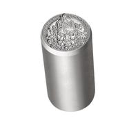 POGHYD Punzone for timbri Dio della Ricchezza, timbro in metallo, strumento for timbri fai da te, punzone for timbri Dio della Ricchezza for gioielli e lavorazione del legno, 20 mm(28mm)