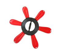 POGHYD Supporto for palla da yoga a forma di margherita, comodo supporto for palla da yoga, supporto for palla da equilibrio for donne che praticano yoga.(Red)