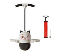 POGHYD Tiger Pogo Ball con manico, palla rimbalzante for bambini con pompa, pogo stick, assistente for l'allenamento sportivo, rosa(Black)
