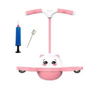 Pogo Ball With Handles - Balance Bouncing Ball, Lightweight Bouncing Exerciser | Balance Bounce Board With Anti-Slip Deck, For Fitness Play Equipment Children Adults Backyard Playground Parks