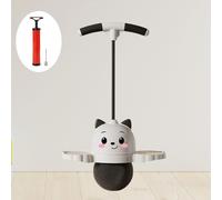 Pogo Jump Ball per ragazzi con manico, palla rimbalzante per allenamento,