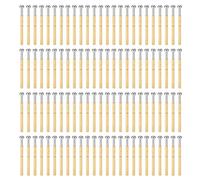Pogo Pin Test Probes 100pcs | Brass Material 2.36mm Tube Diameter 34mm Length | PCB Testing Pins for Electronics/Burn - In/Data Writing | Spring Loaded Connectors P156 - D
