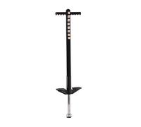 Pogo Stick Relaxdays per Bambini, Bastone Elastico Fino a 35 kg, Imbottito, da Esterno, Antiscivolo, Acciaio Inox, Nero