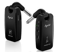 POGOLAB 5.8G Wireless Guitar Trasmettitore Ricevitore Plug Play Guitar Sistema Wireless per basso/chitarra, Anti-interferenza Rumore, 7H Lavoro/Ricaricabile/4 Canali/100Ft, System Audio Digitale