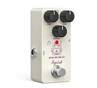 Pogolab Pedale di ritardo, Pedali di ritardo per chitarra elettrica, Pedale analogico Delay per chitarra, DC 9V True Bypass, Mini Delay Pedal