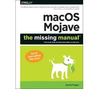 Pogue, David Macos Mojave: The Missing Manual (Tascabile)