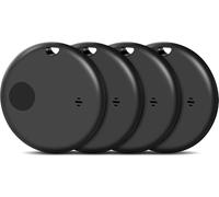 Pohicoo Air Tracker Tag Tracker 4 pezzi, Smart Finder Compatibile con Apple Dov'è (solo iOS), Localizzatore di oggetti Bluetooth per valigie/portafogli/chiavi/borse/bagagli, batteria sostituibile