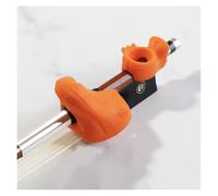 POHTYIT Accessori per Violino per Principianti Correttore per Impugnatura per Arco A Forma di Mano per Violino. Aiuto per La Correzione della Mano Destra E Sinistra per Principianti(Orange,A)