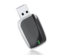 POIBNZ Adattatore Carplay Wireless per MG ZS 2017-2025, CarPlay Android Auto Wireless Adapter Converti Wired in Wireless, 2 in 1 Dongle Plug & Play Stabile