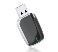 POIBNZ Adattatore Carplay Wireless per Peugeot 2008 2016-2025, CarPlay Android Auto Wireless Adapter Converti Wired in Wireless, 2 in 1 Dongle Plug & Play Stabile