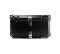 POIBNZ Bauletto per Moto per Harley Davidson Pan America 2020-2024, Impermeabile Bauletti per Scooter Multifunzionale Box Bagagli per Moto, Grande capacità Baule Posteriore per Moto,65L-Black