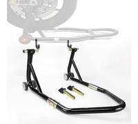 POIBNZ Cavalletto Alza Moto Anteriore Posteriore per Moto Morini X Cape X Cape 650 650X, Regolabile Blocca Ruota Moto, Supporto Trasporto Riparazione Moto Portata Max 800kg,A Rear Wheel