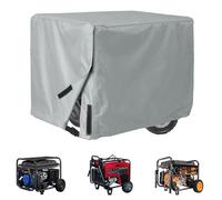 POIBNZ Copertura per Generatore Impermeabile da Esterno per Pramac PMi2000 2017-2026, Telo Generatore Antipolvere per Generatore Benzina Diesel Portatile,B Grey