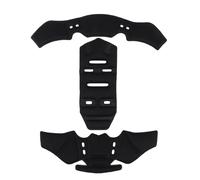 POIBNZ Fodera Casco Moto per Bell Custom 500 Solid 2010-2025, Imbottitura Interna di Ricambio Morbida Traspirante & Lavabile, Cuscino di Rivestimento Casco Adatto al Ciclismo,A Black