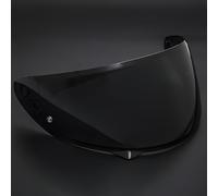 POIBNZ Visiera per Casco per HJC HJ34P C10, Visiera Colorata Lenti per Caschi da Moto, Lenti del Parabrezza del Casco Ricambio per Visiera Protettiva,J Deep Black