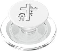 Poiché Dio ha amato il mondo la fede incrociata PopSockets PopGrip per MagSafe