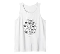 poiché Qualunque Cosa nasca da Dio Vince Il Mondo | 1 Giovanni 5:4 Canotta