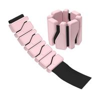 Poids de cheville - Ensemble de poids de jambe de 7,01 pouces, pois de résistance d'entraînement portable, tracker de fitness en silicone lesté 2X | Bracelet de course à gravité invisible réglable po