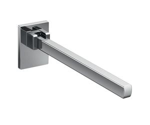 Poignée de support repliable emco, pour lavabo, repliable vers le haut, version freinée, 600 mm, chromée, 058500160, 058500160